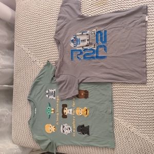 Two Star Wars Kids T-Shirts